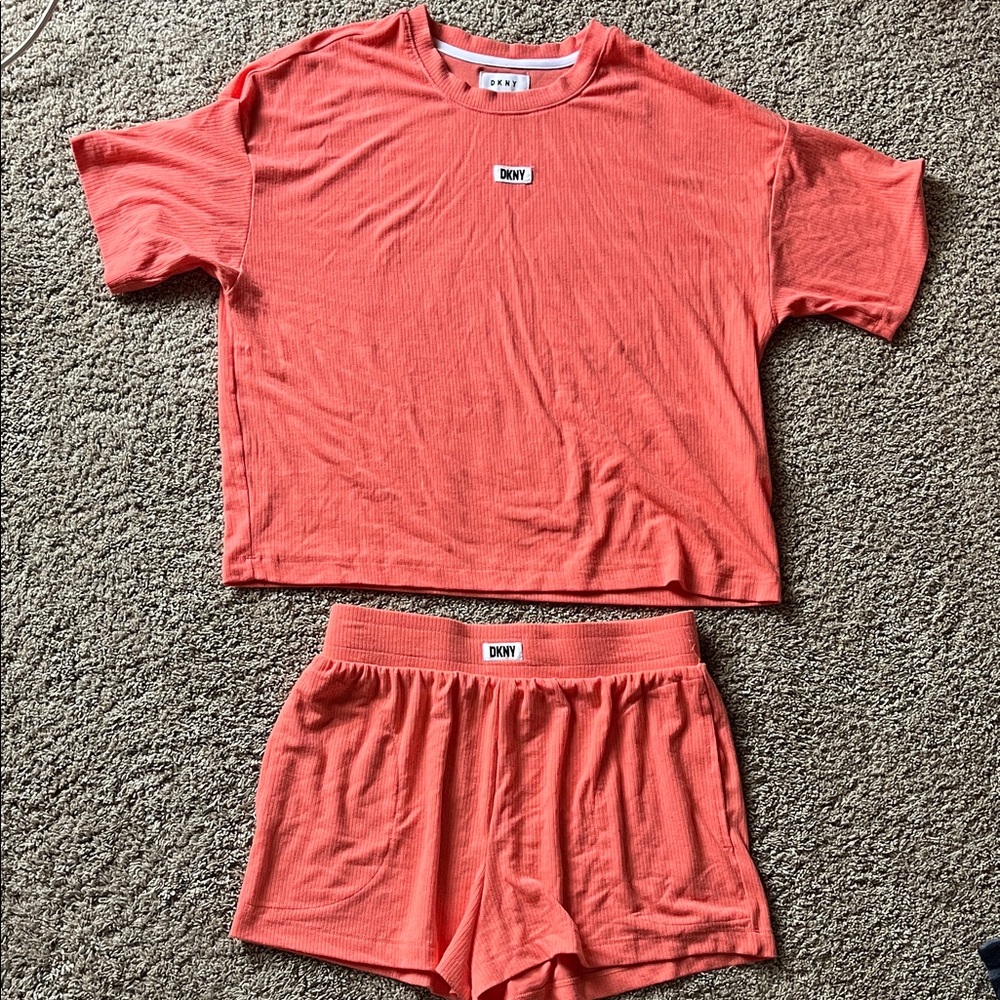 DKNY Coral Lounge Wear Set